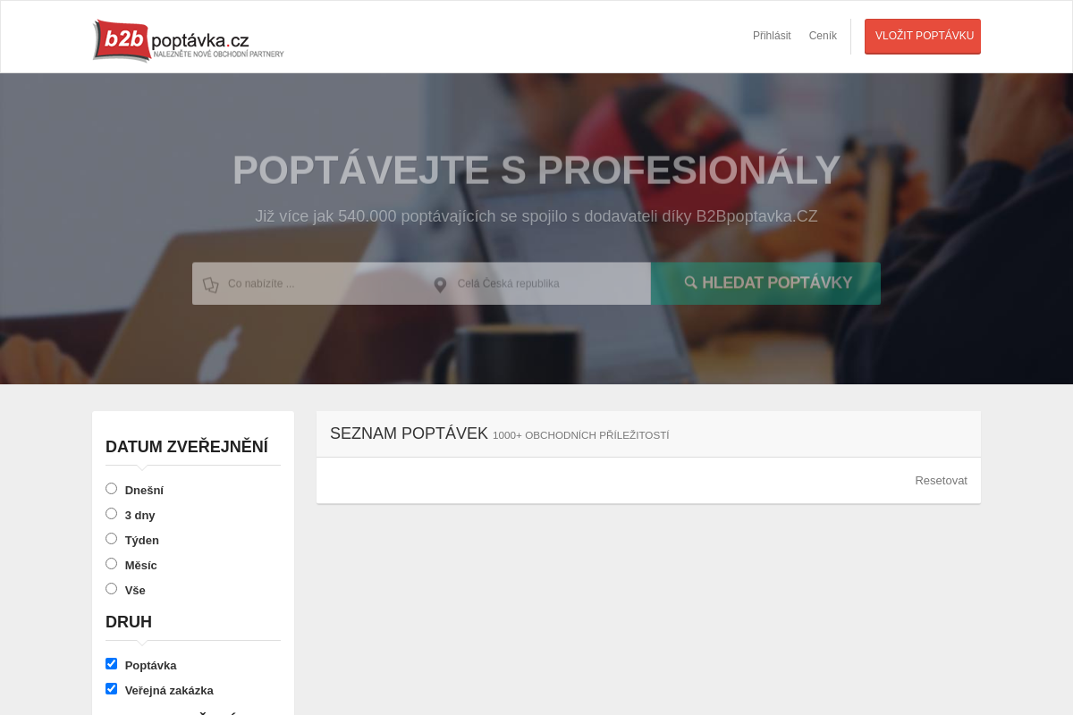 b2bpoptávka.cz
