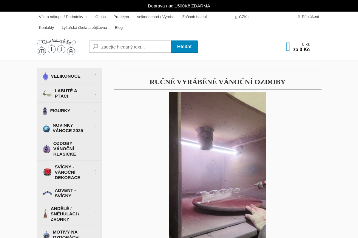 VÁNOČNÍ OZDOBY - MIJA