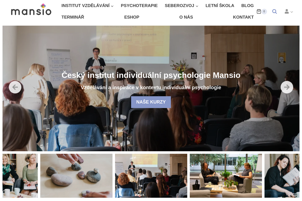 MANSIO - PORADENSTVÍ, VZDĚLÁVÁNÍ, ROZVOJ