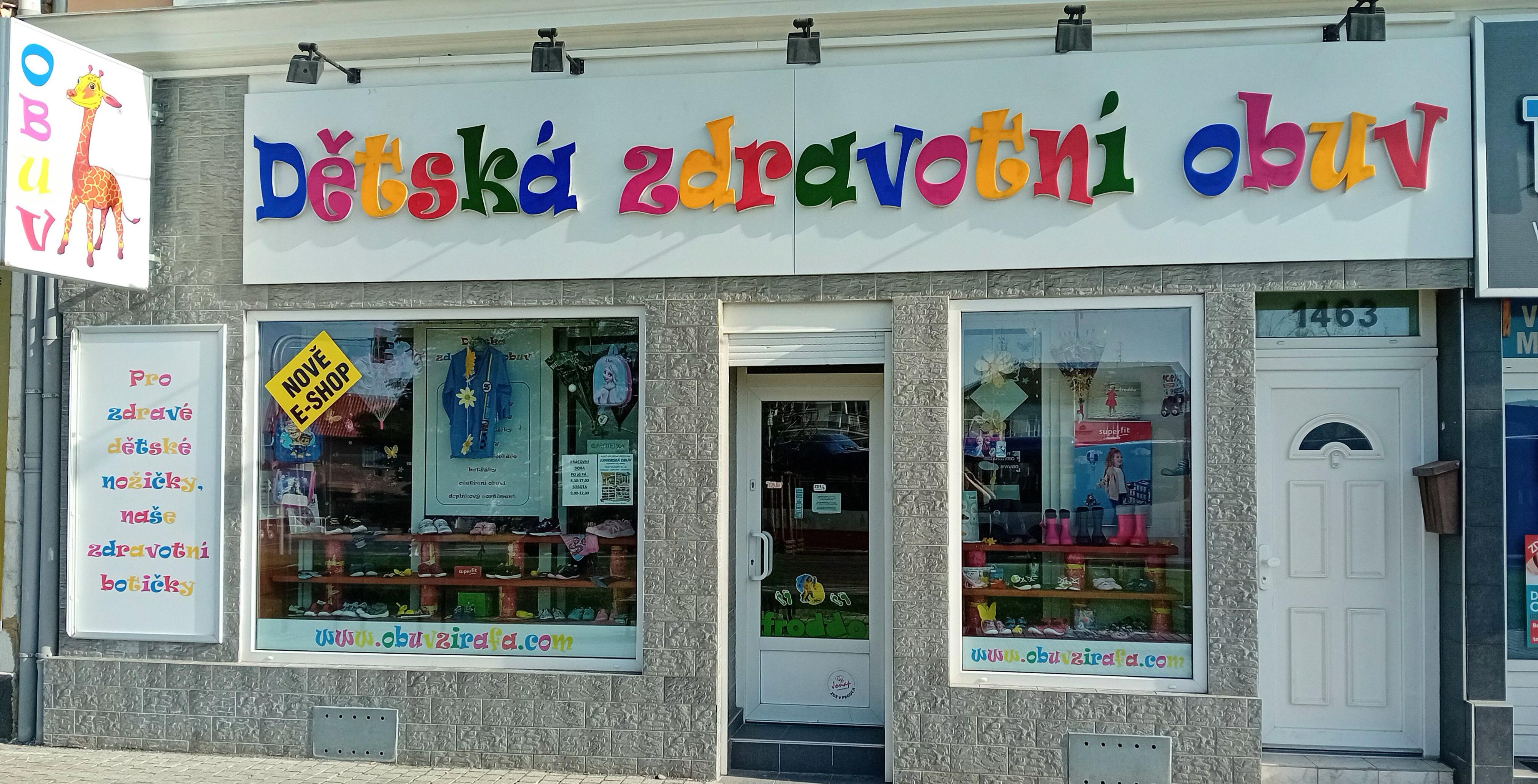 Dětská zdravotní obuv Žirafa foto 3