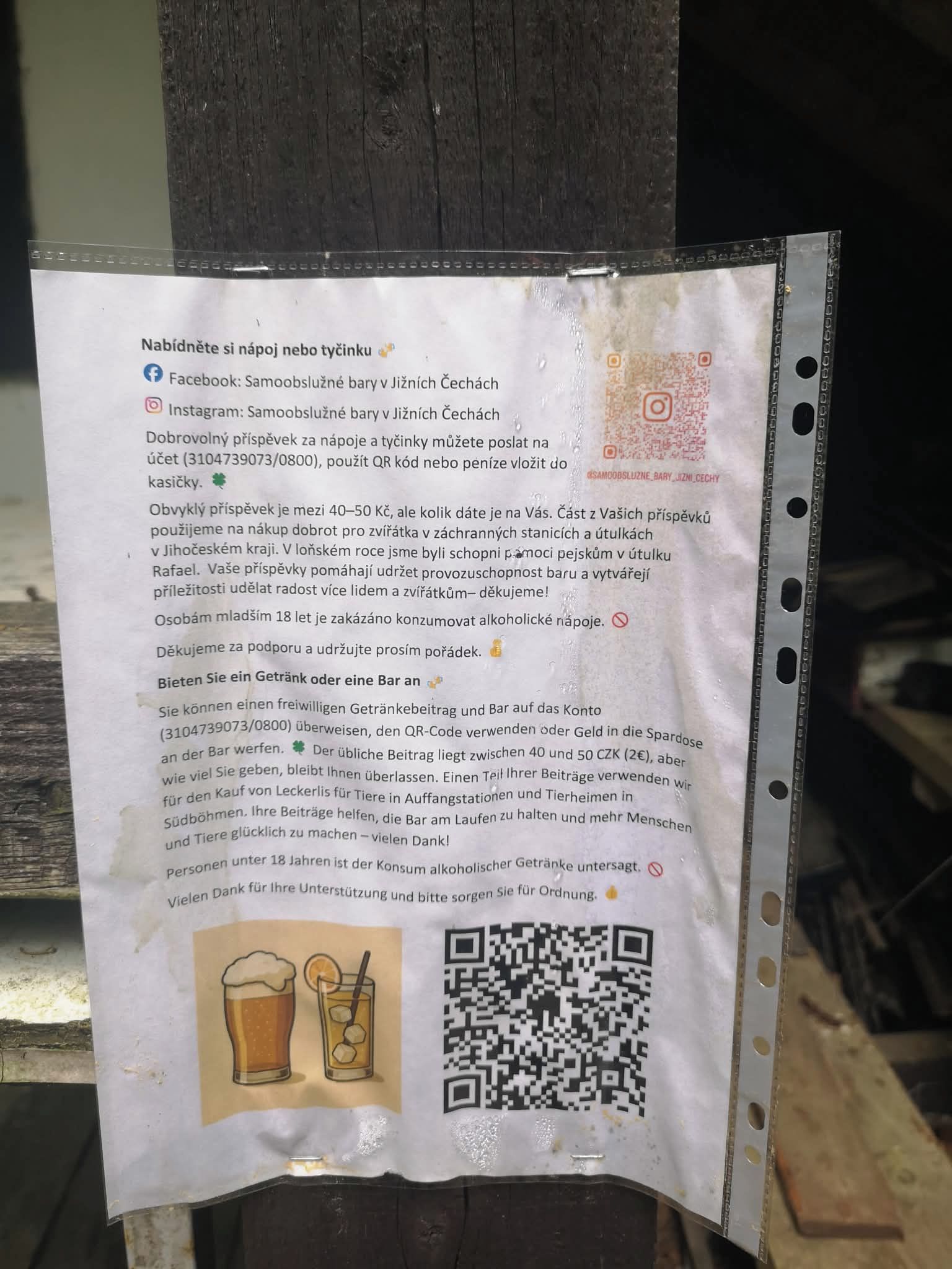Samoobslužný bar Pohorská Ves foto 1