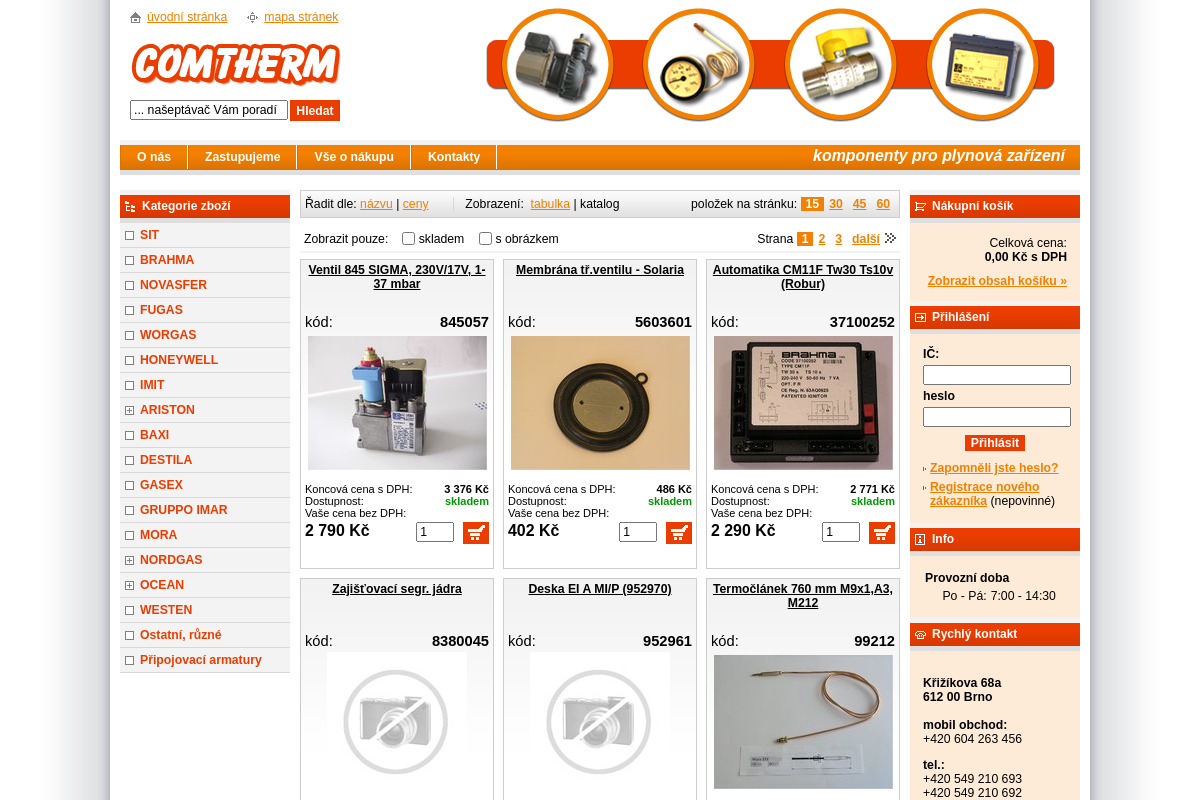 COMTHERM BRNO