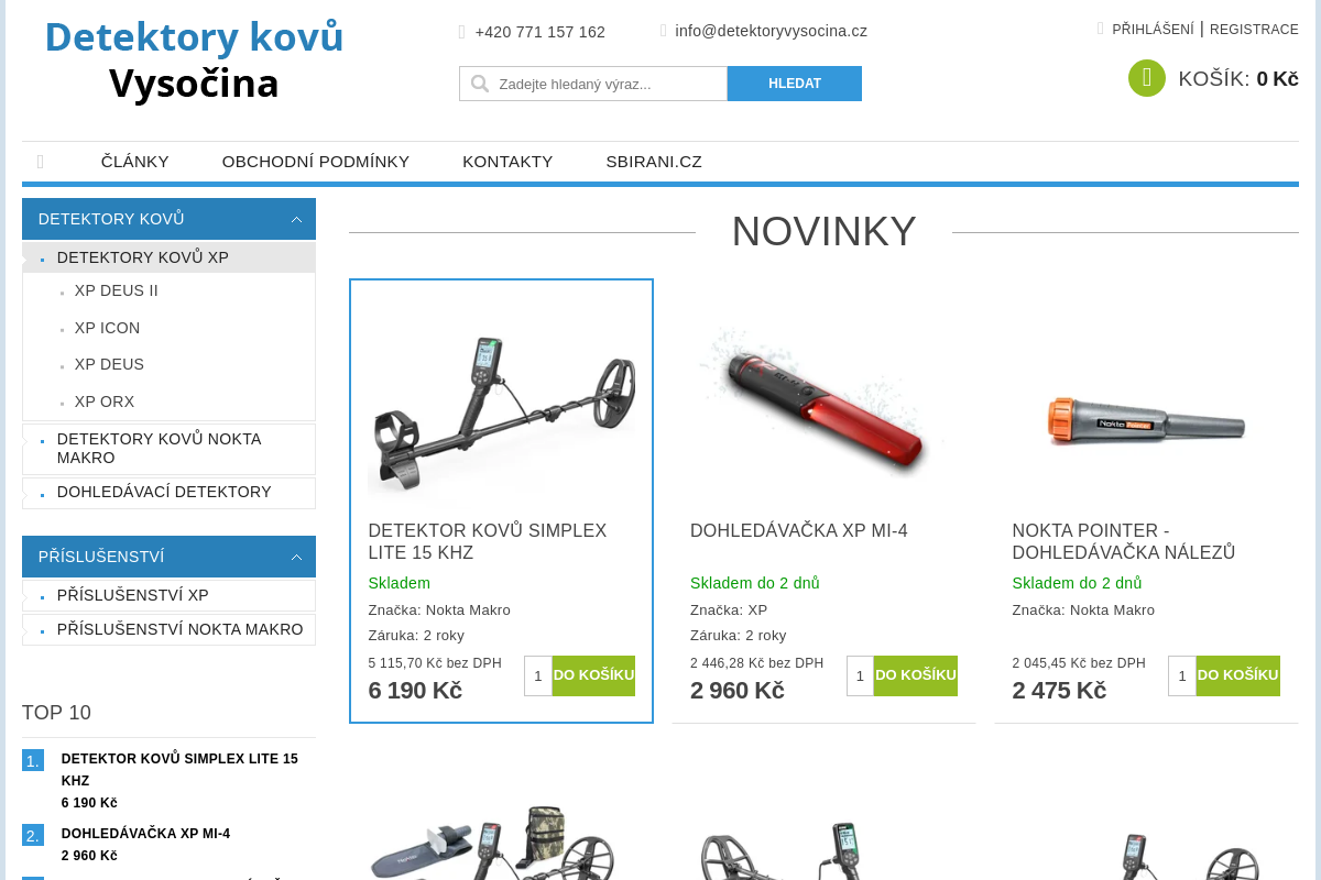 Detektoryvysocina.cz