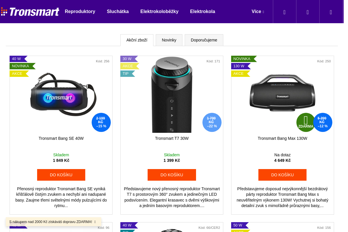 Tronsmart.cz