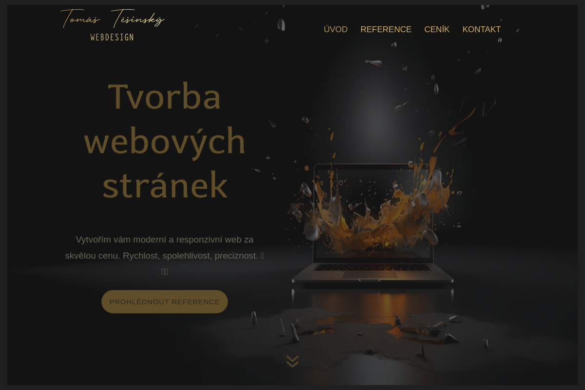 Tomáš Těšínský - Webdesign
