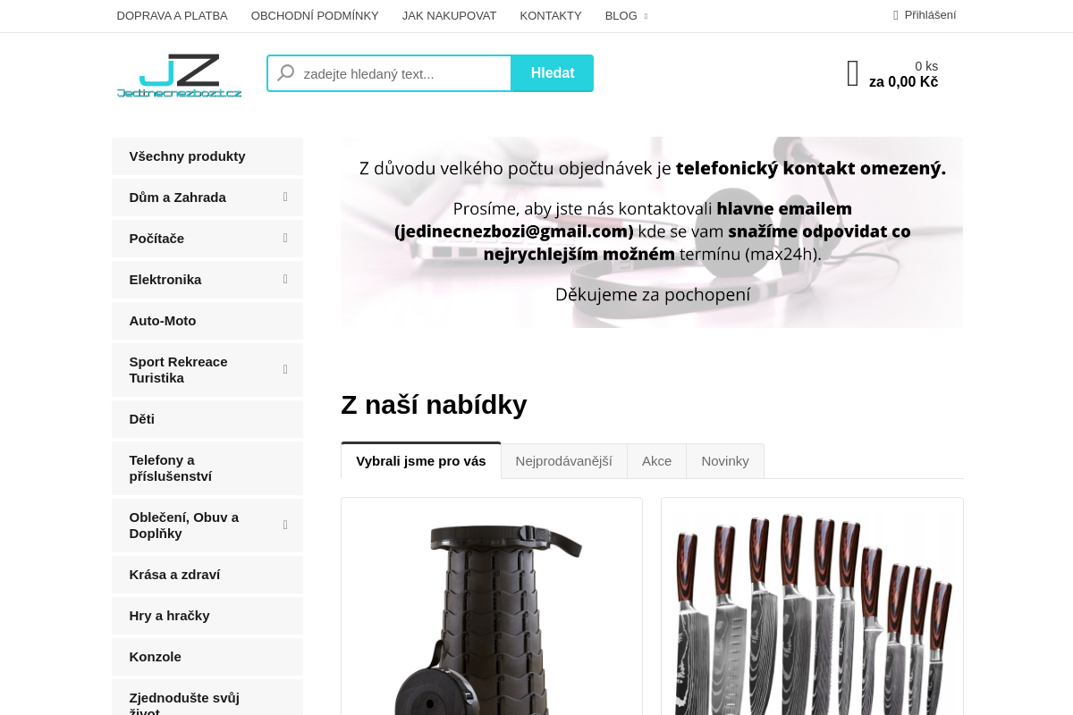 jedinecnezbozi.cz