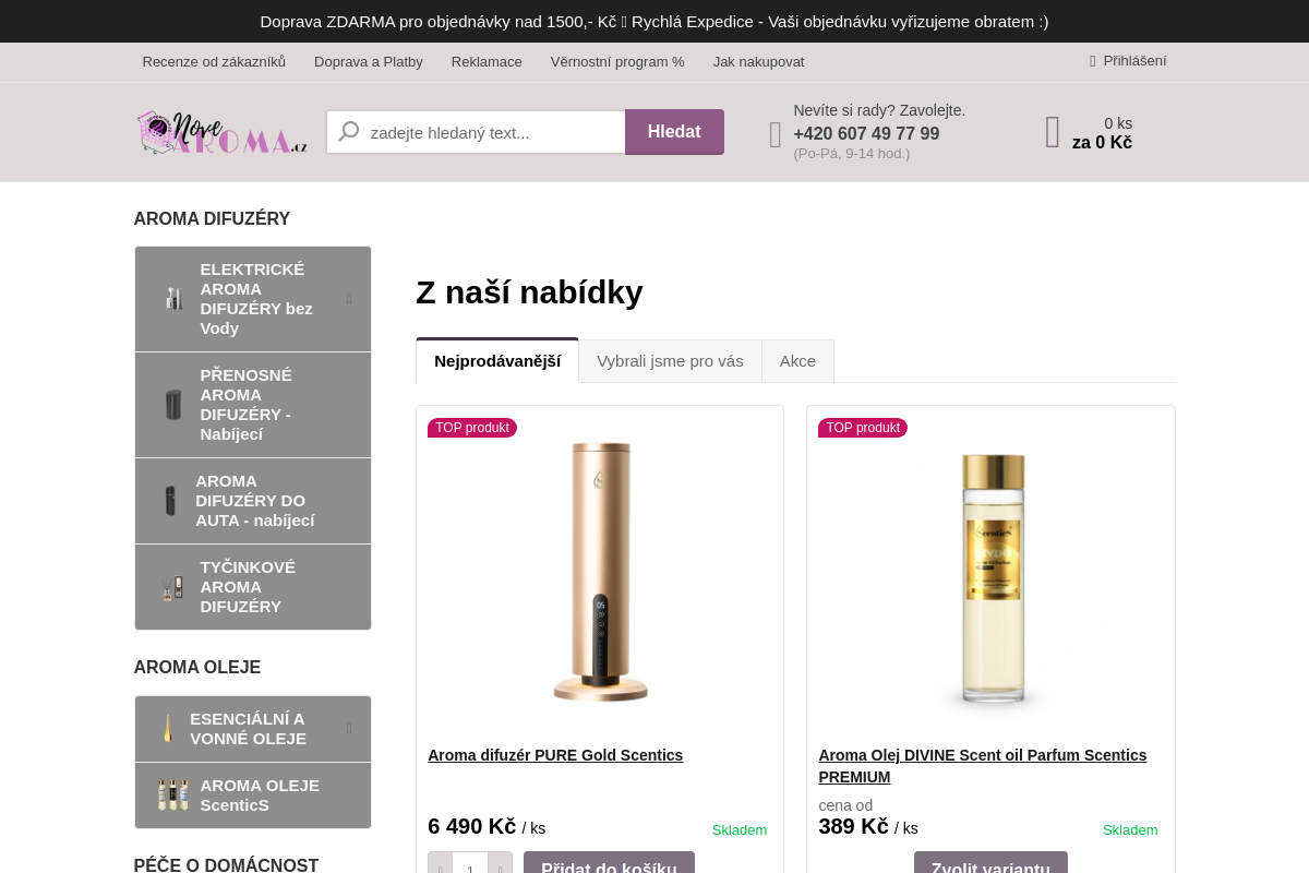 Novearoma.cz