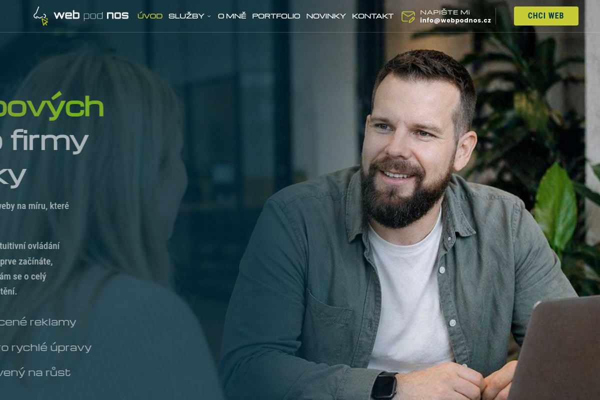 Web pod nos