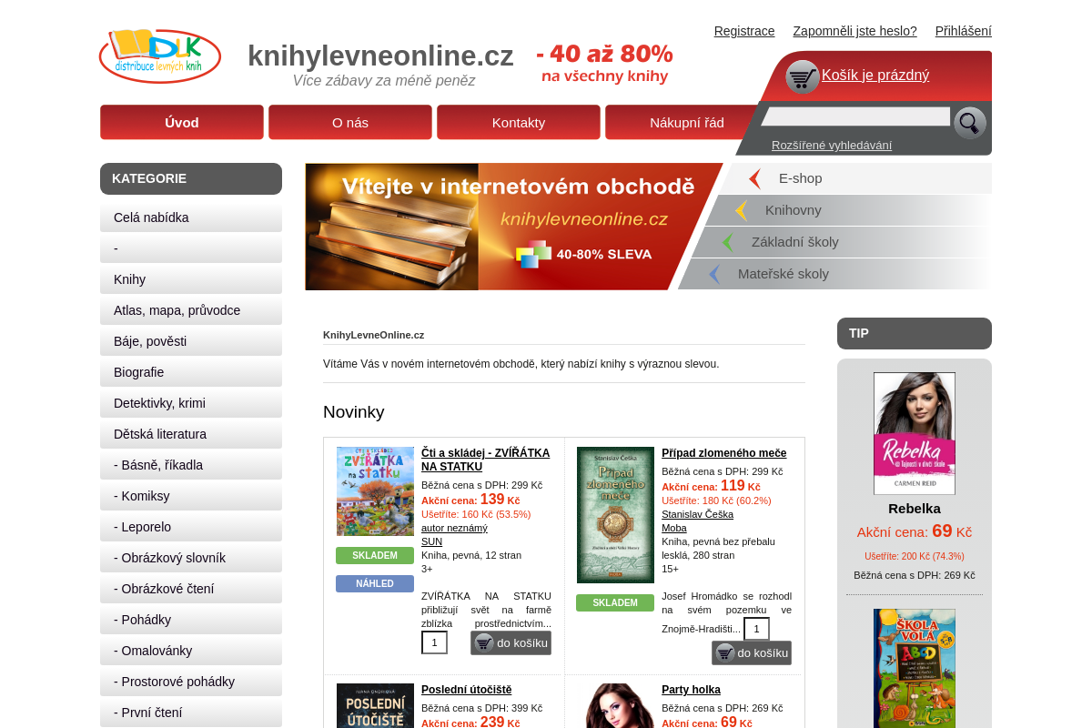 KnihyLevneOnline.cz