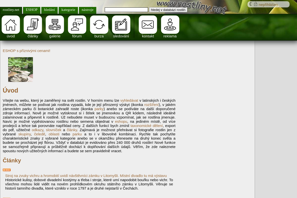 Rostliny.net