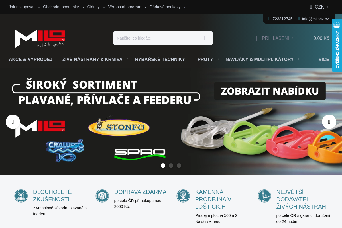 Milorybarskepotreby.cz