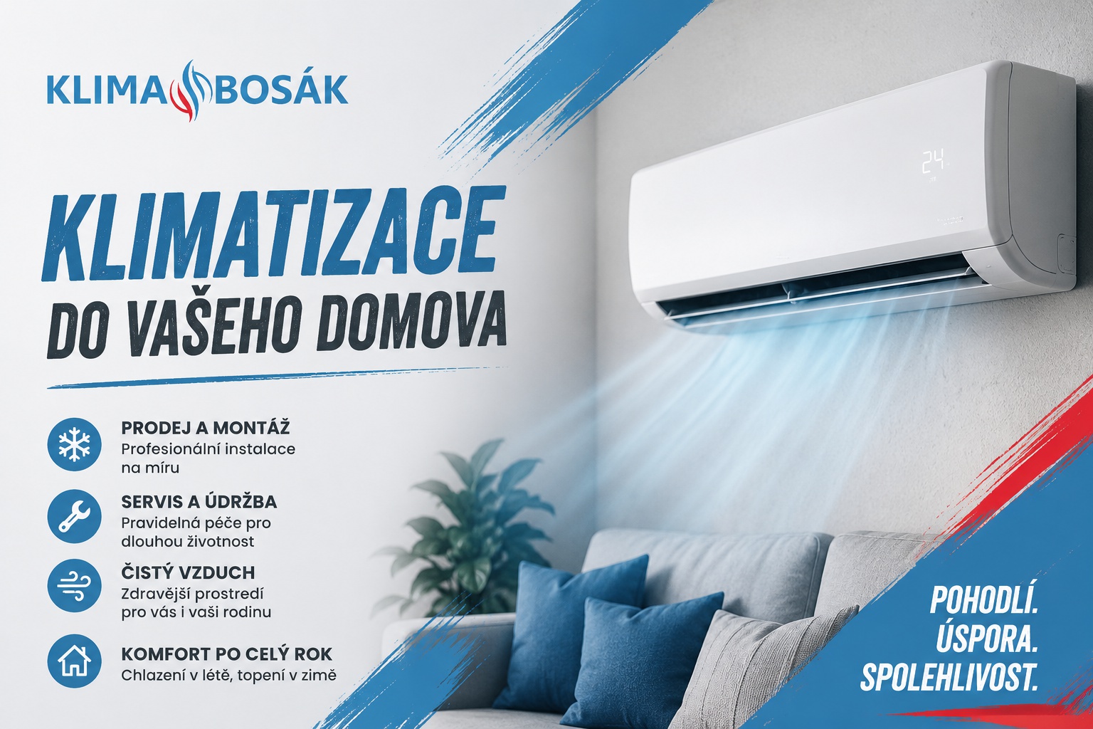 Doma příjemně i během největších veder!