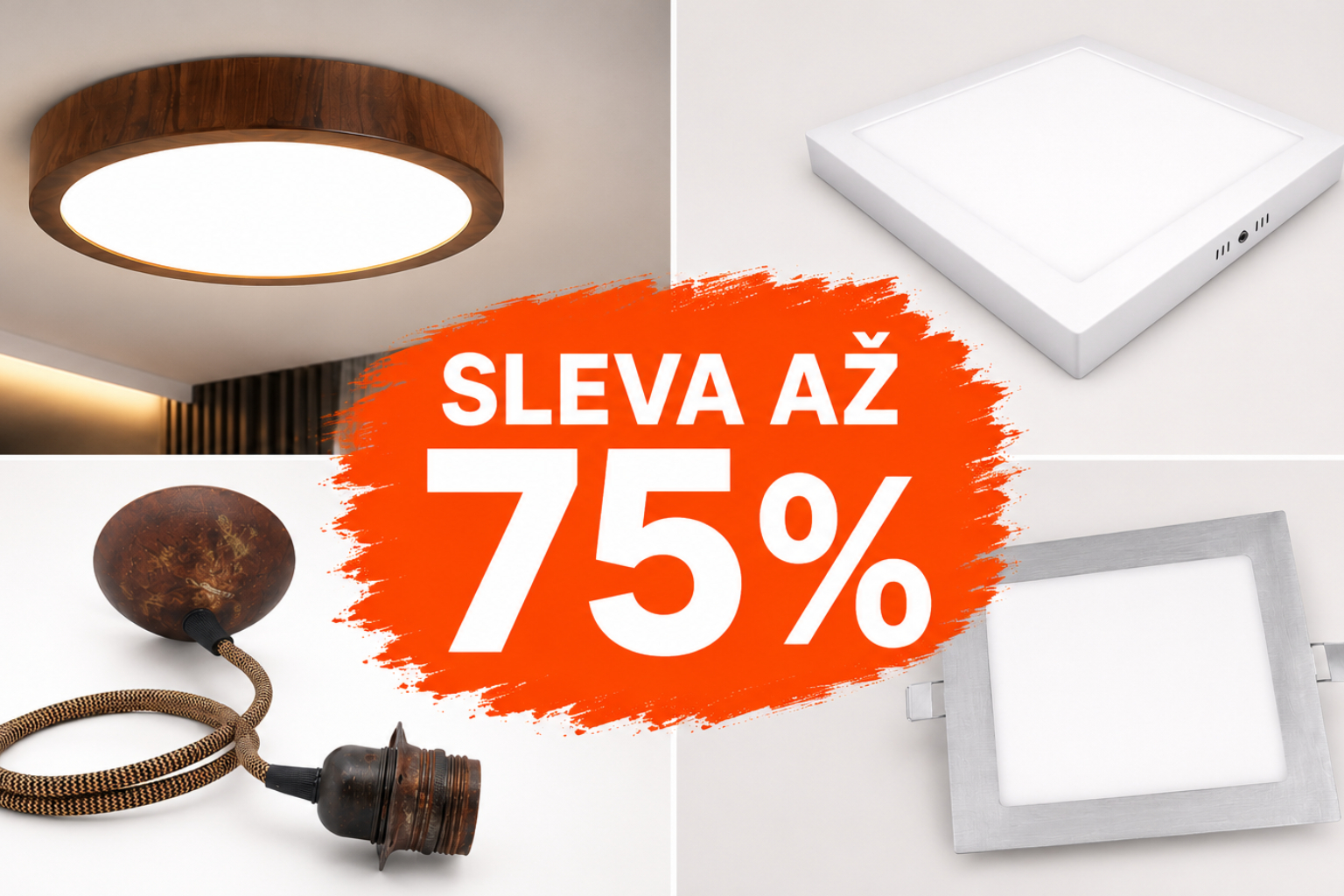 Akční nabídka – slevy až 75%