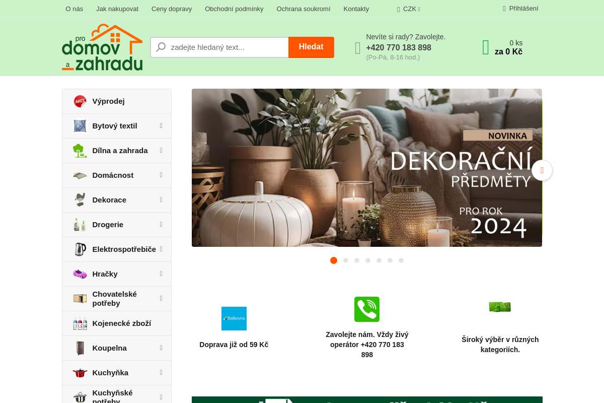 Pro domov a zahradu