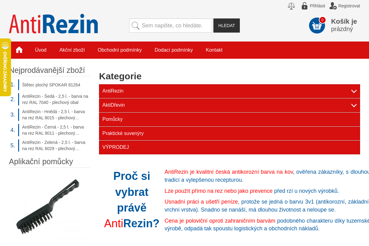 Antirezin.cz
