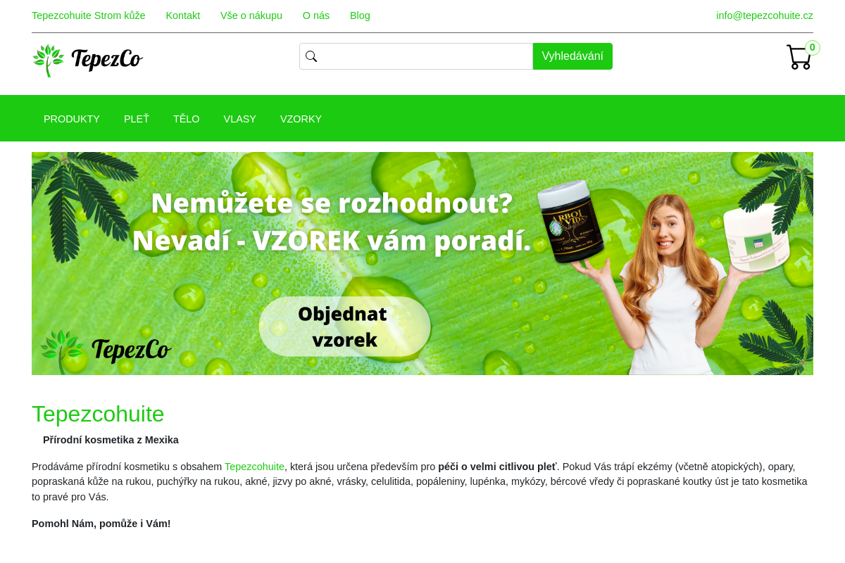 Tepezcohuite.cz