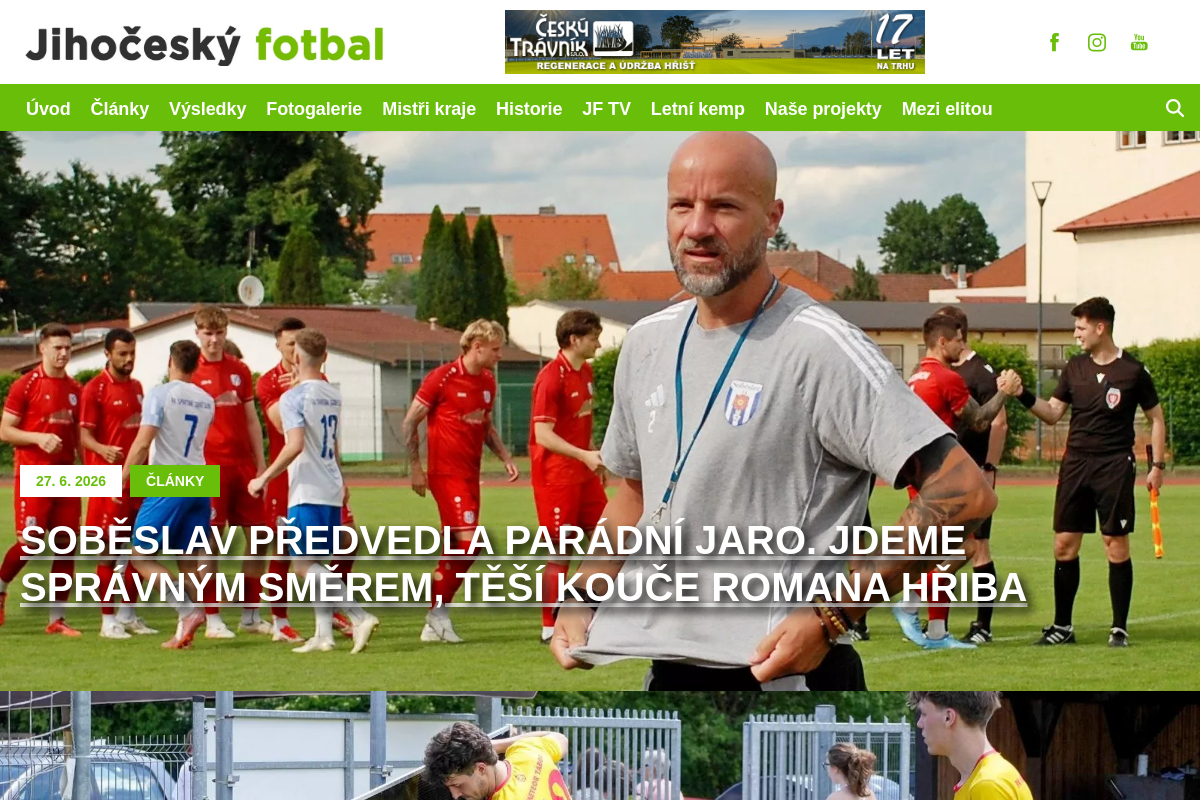 Jihoceskyfotbal.cz