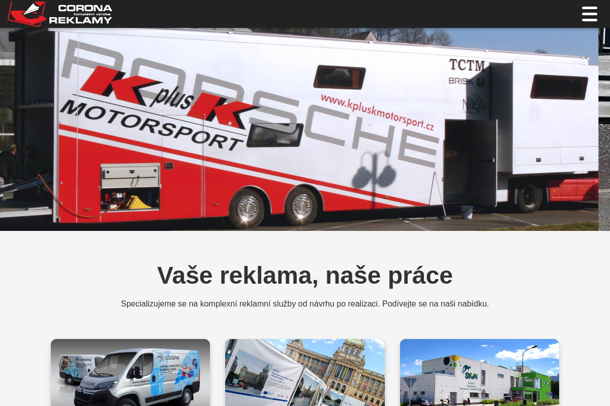 CORONA reklamní, s.r.o.