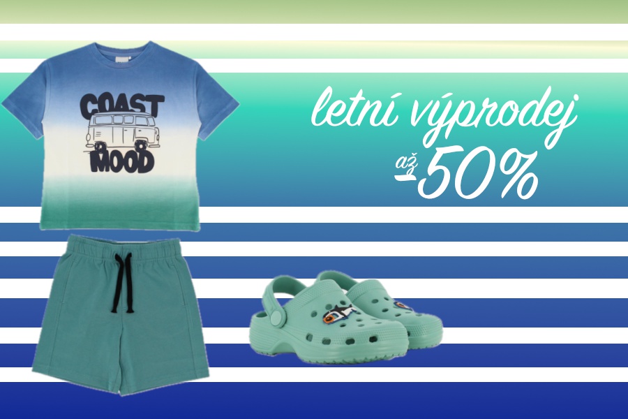 Letní výprodej až -50%