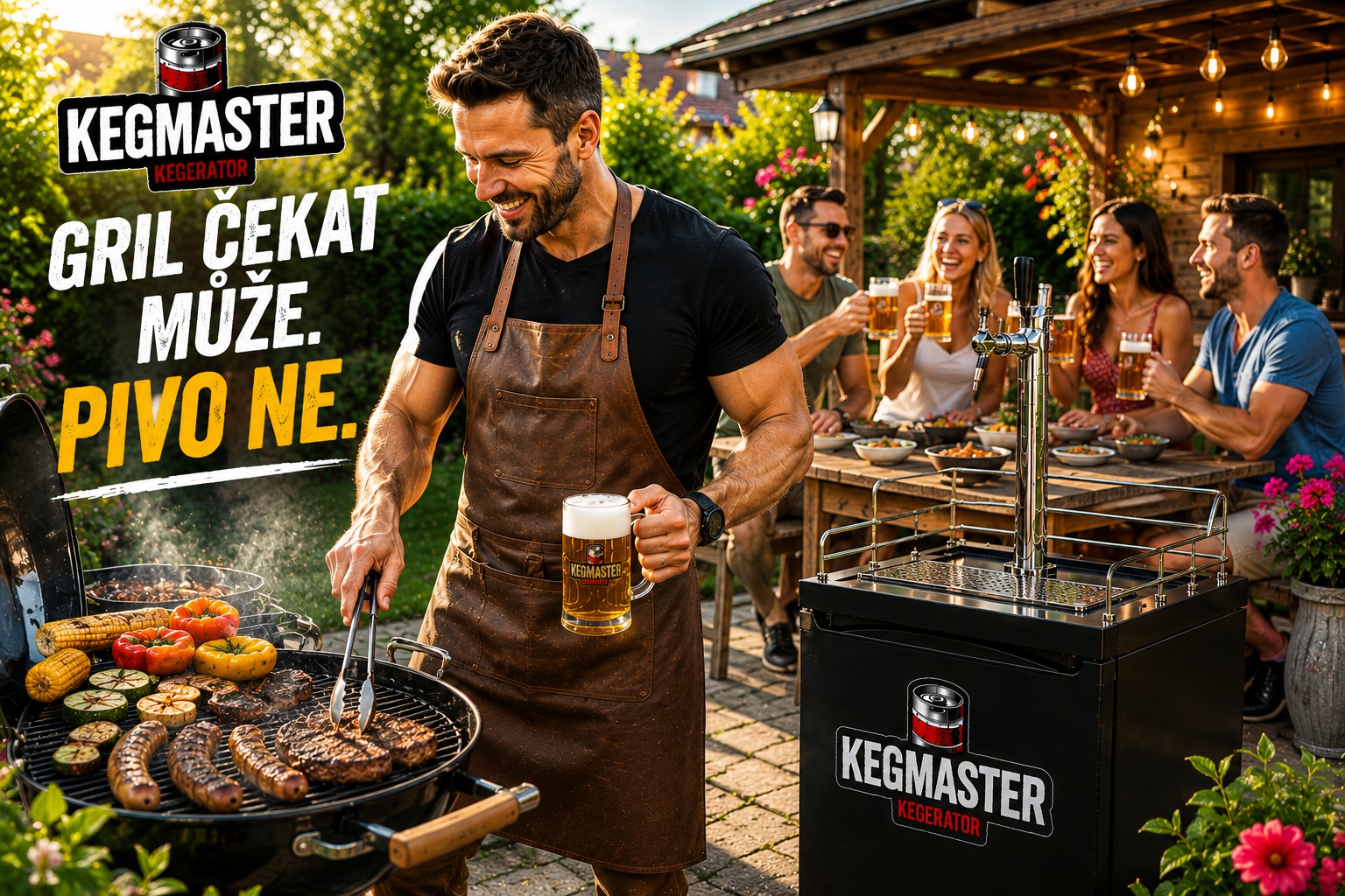 Steak počká. Žízeň ne.