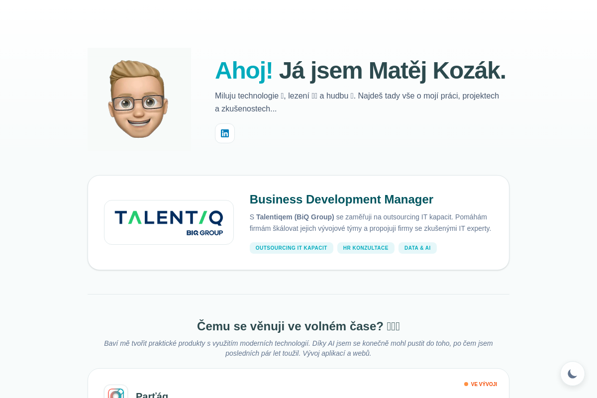 Matěj Kozák - Peníze v pohodě