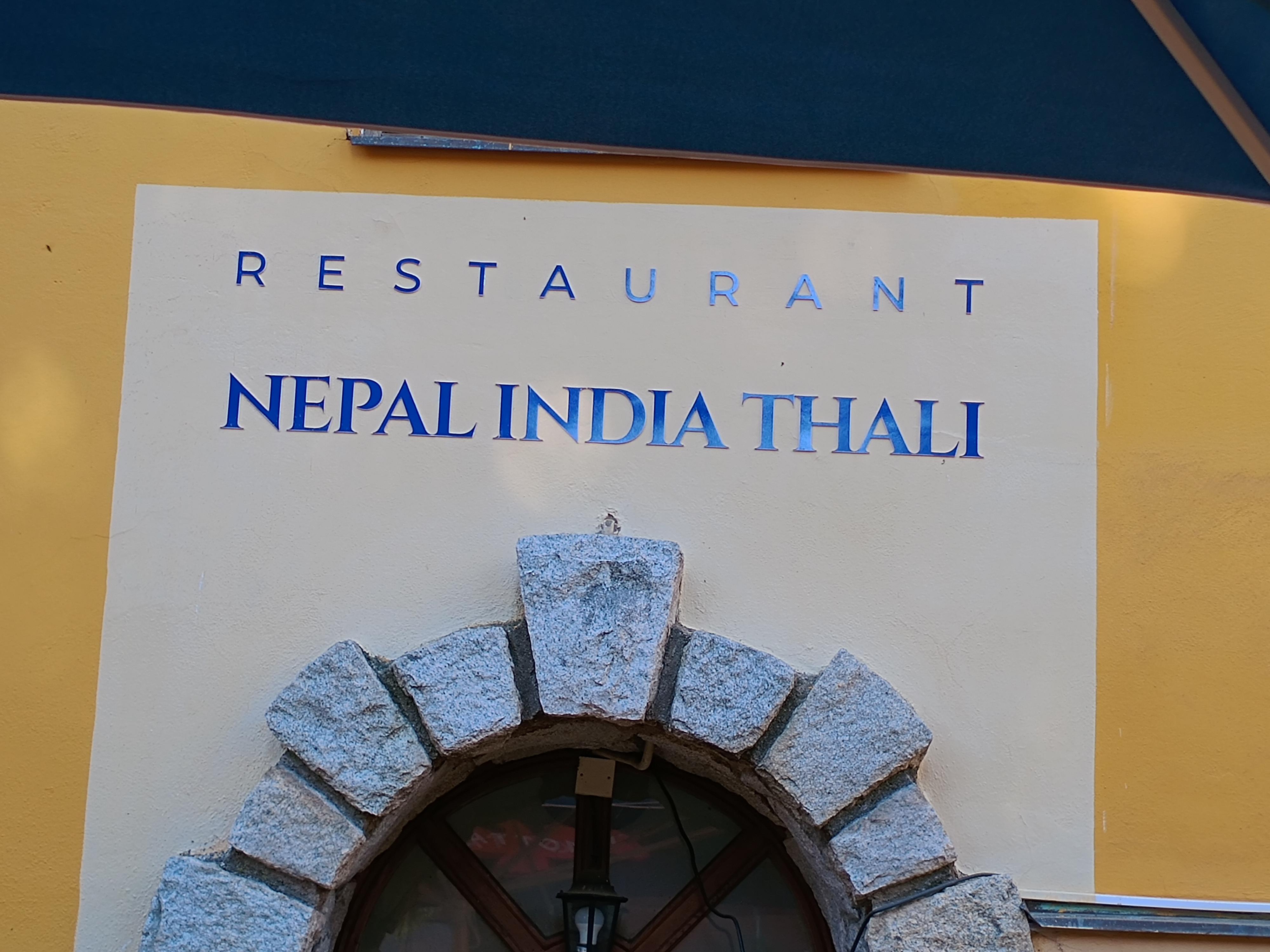 Nepal India Thali foto 6
