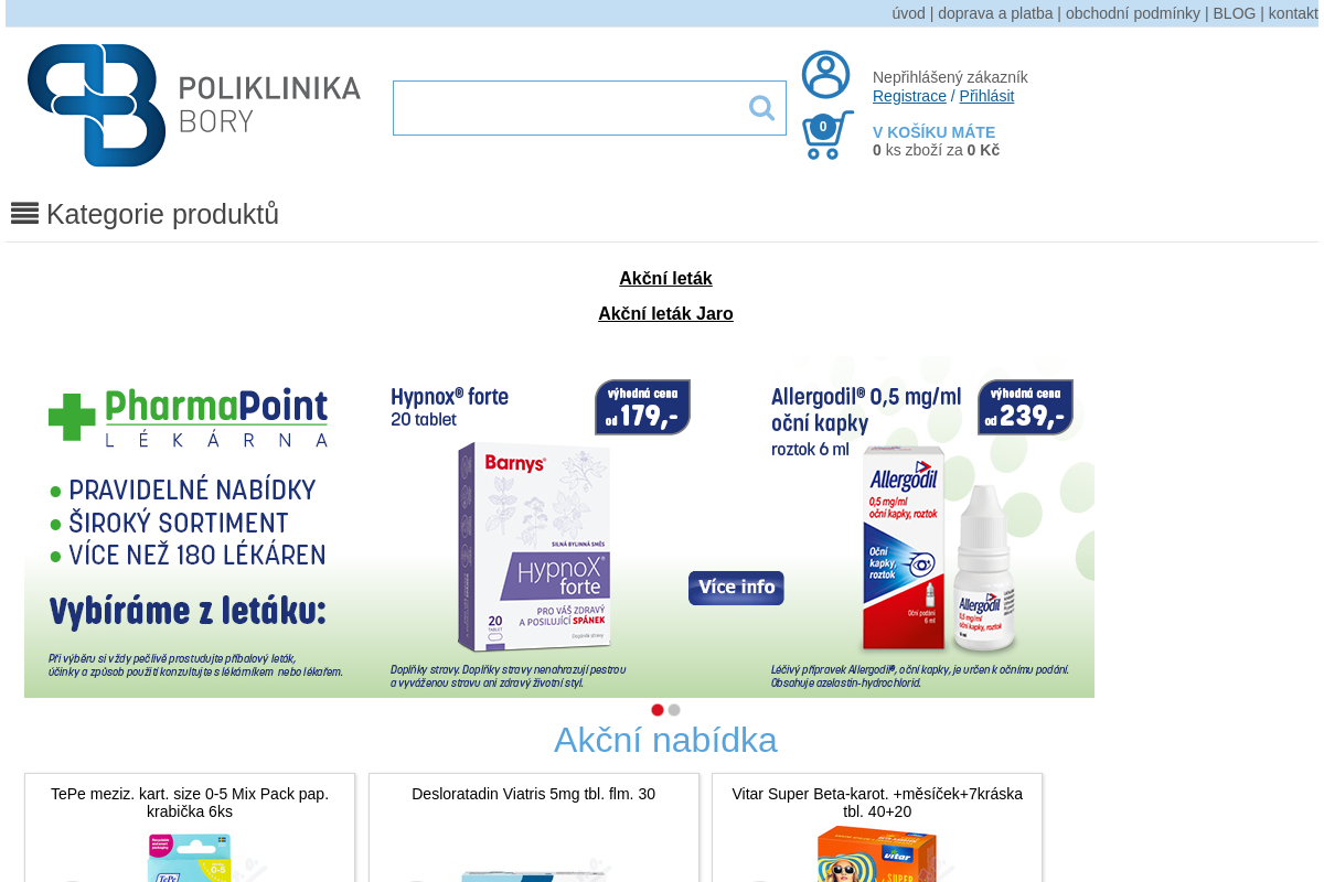 Shop.poliklinikabory.cz