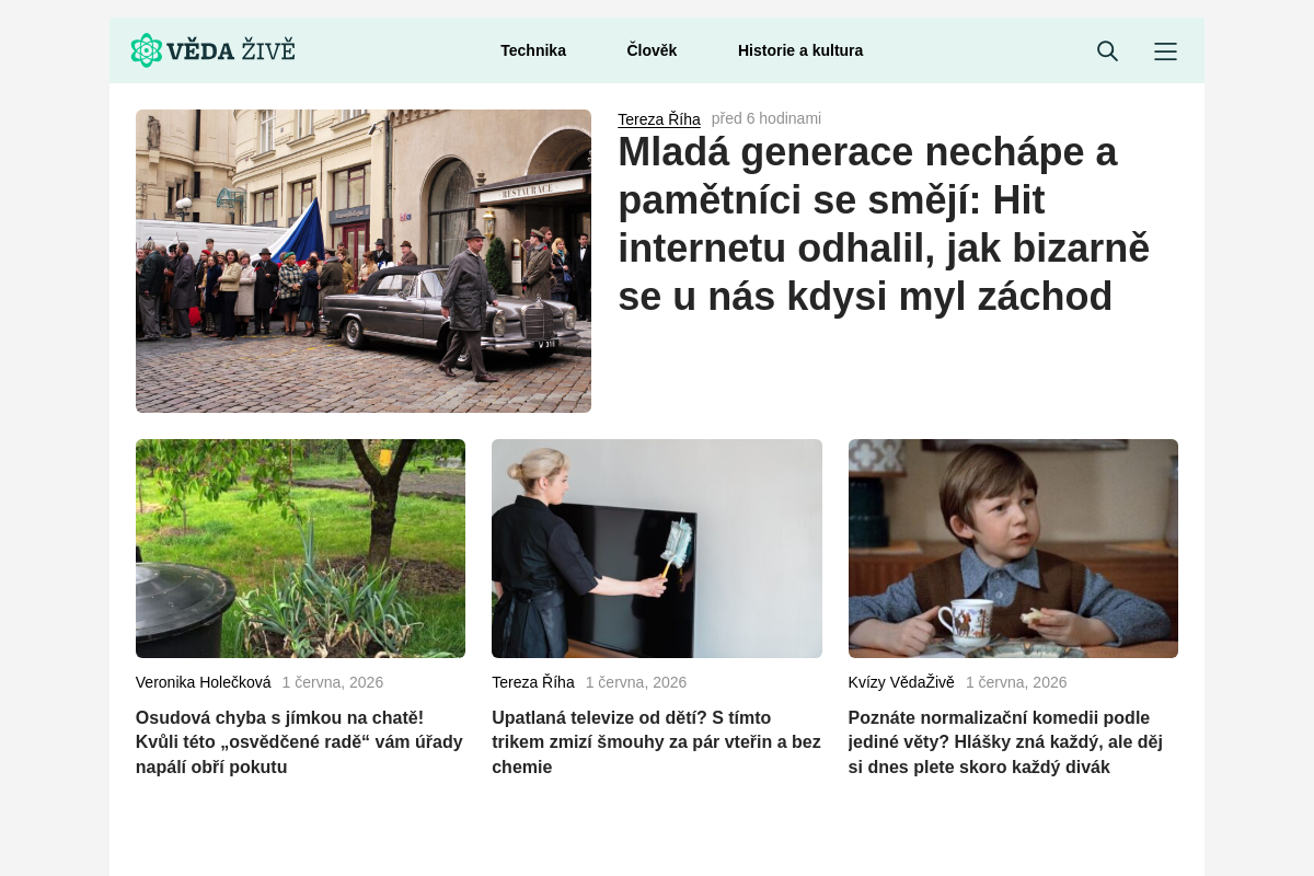 VědaŽivě.cz
