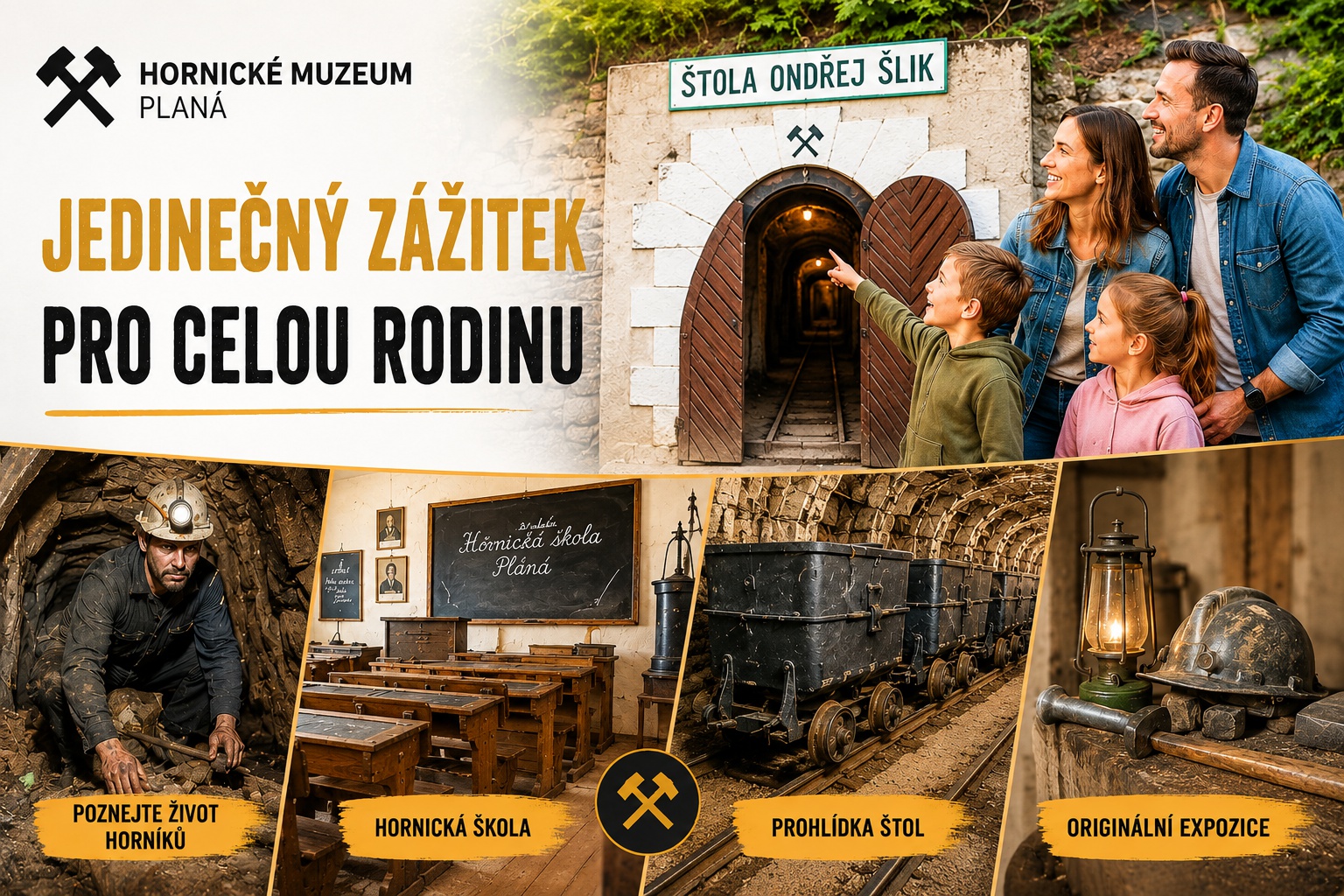 Hornické muzeum Planá - objev minulost s příběhem