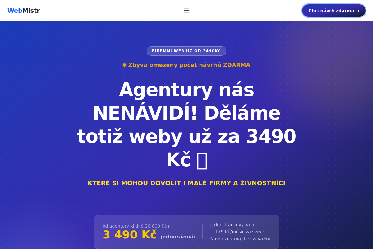 Mistr Web