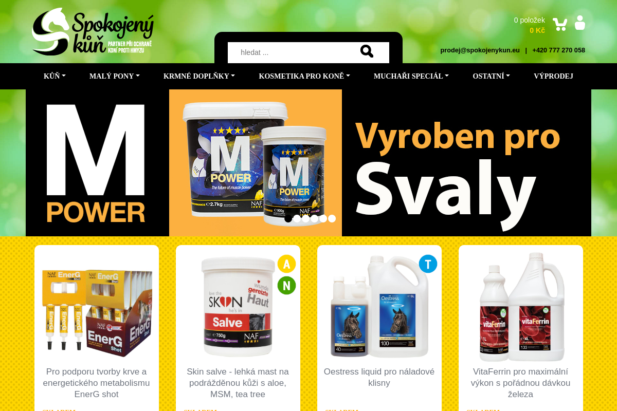 Spokojený kůň