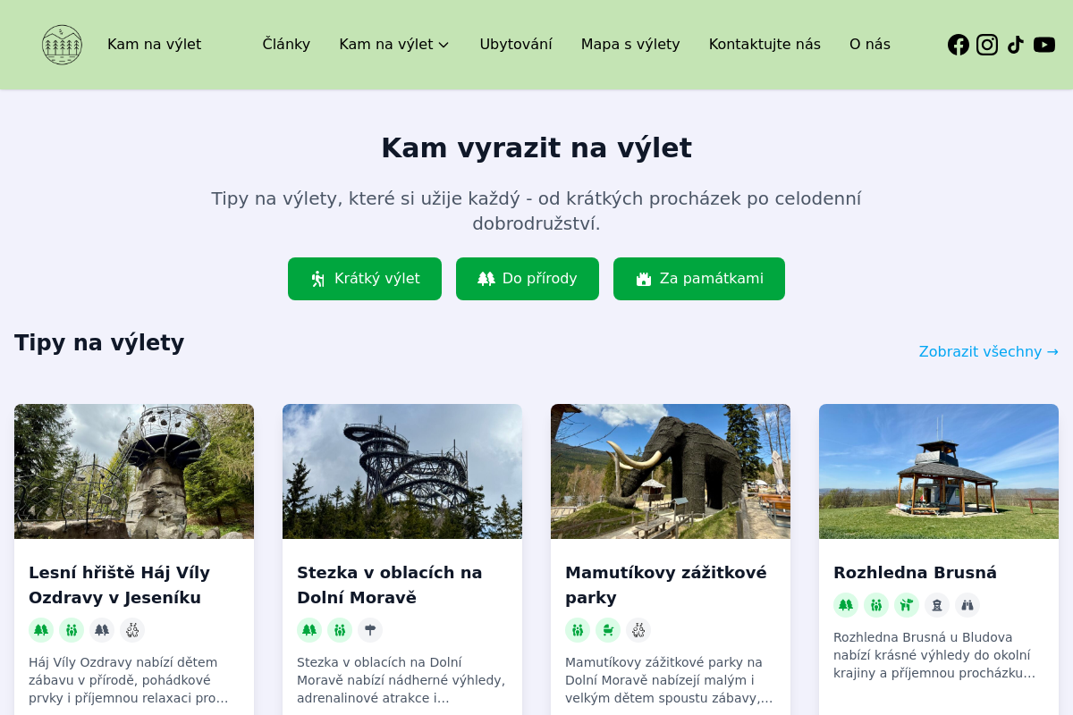 Kam na výlet