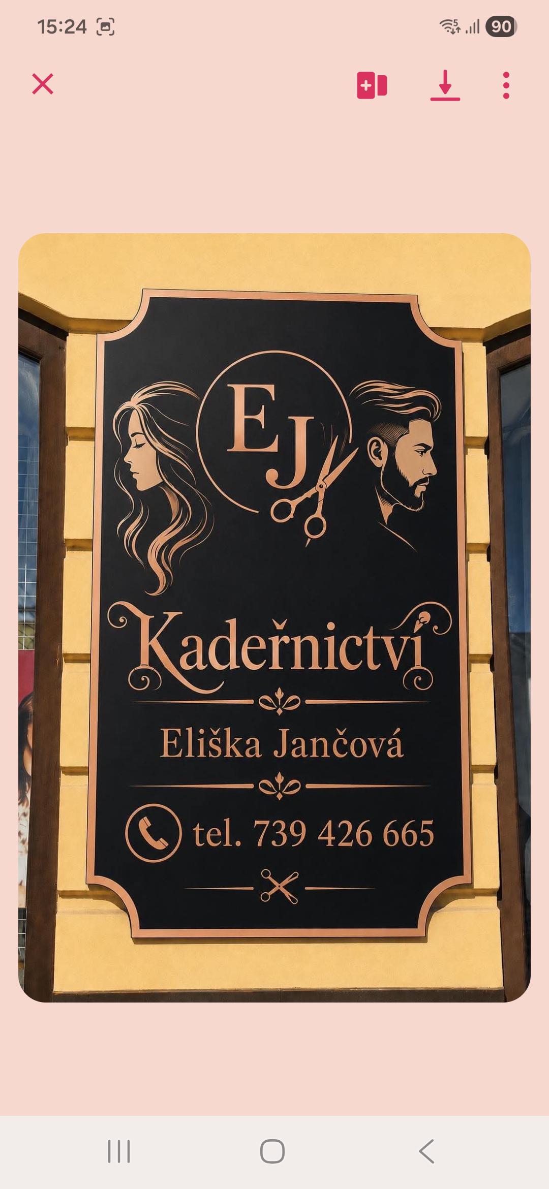 Kadeřnictví - Eliška Jančová foto 2
