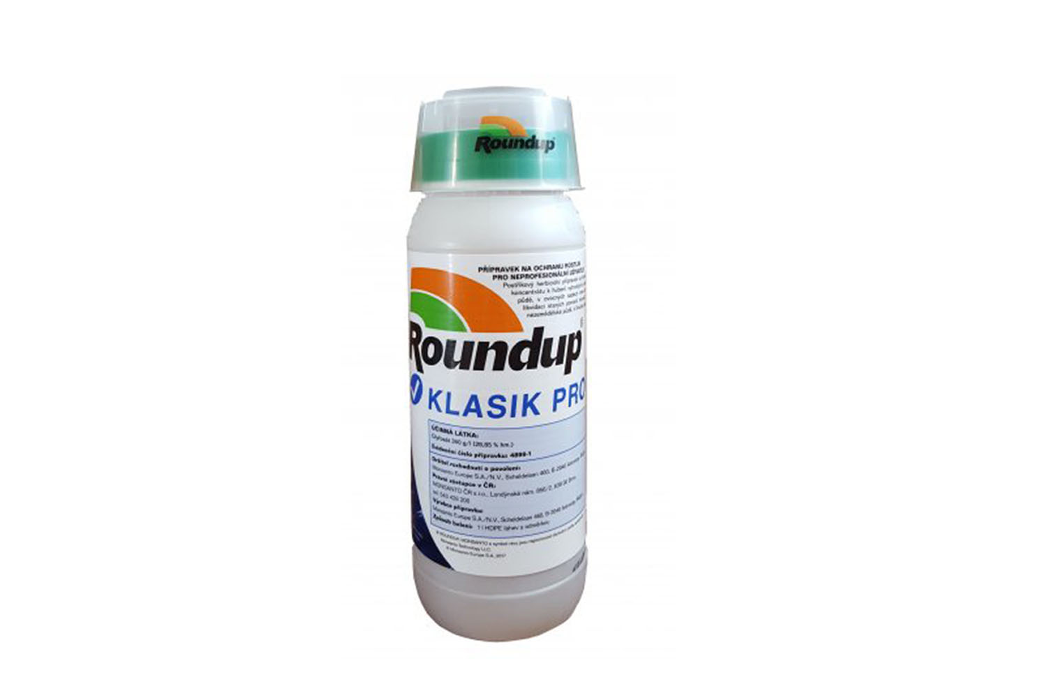 Roundup Klasik PRO 1l pro hubení plevele.