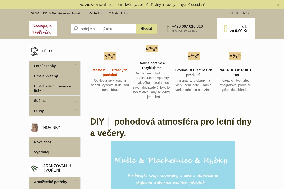 DecoupageTvoření.cz
