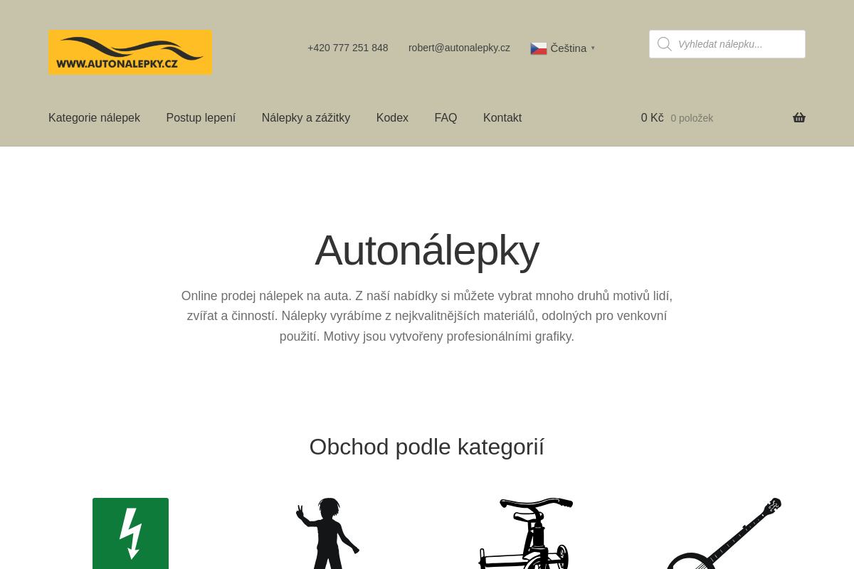 Autonálepky