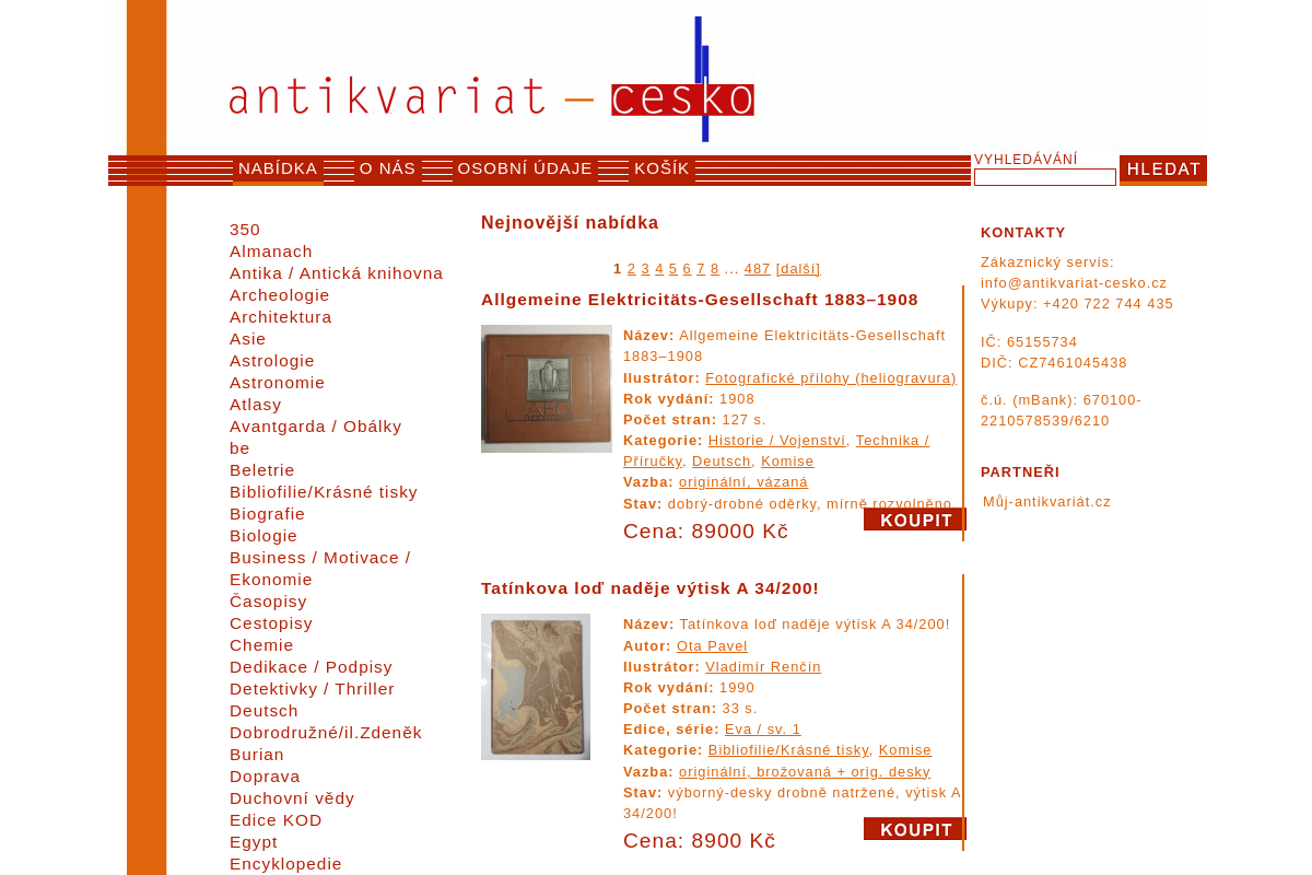 Antikvariat-cesko.cz