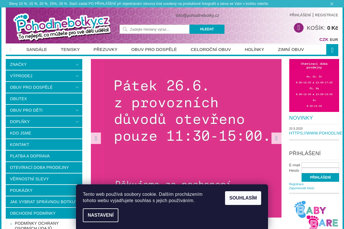 Pohodlnebotky.cz