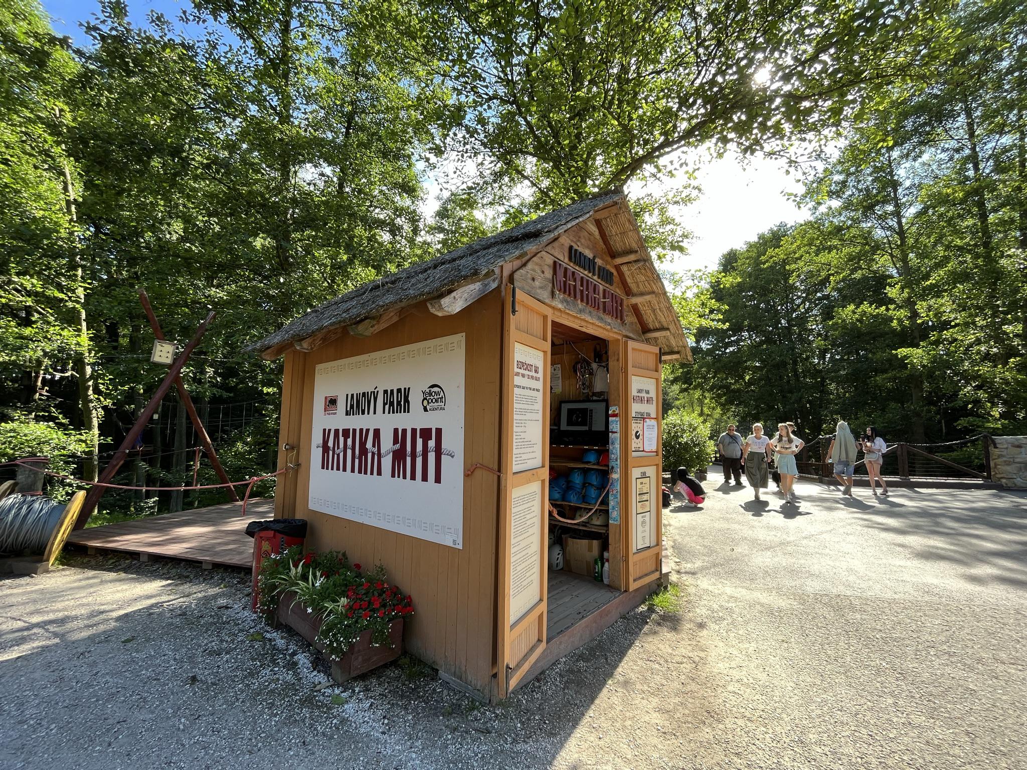 Lanový park KATIKA MITI foto 2