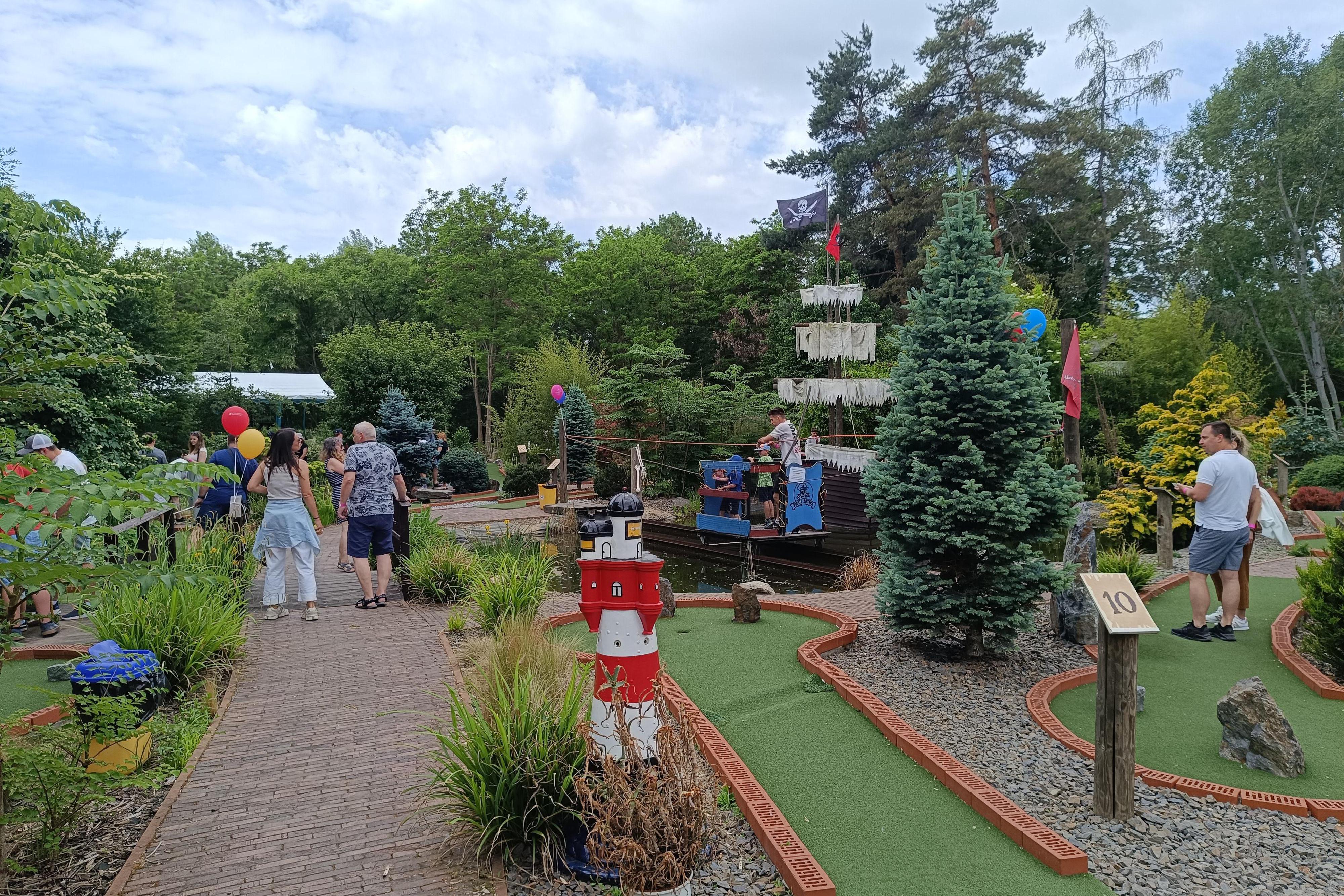 Minigolf - Pirátí zátoka
