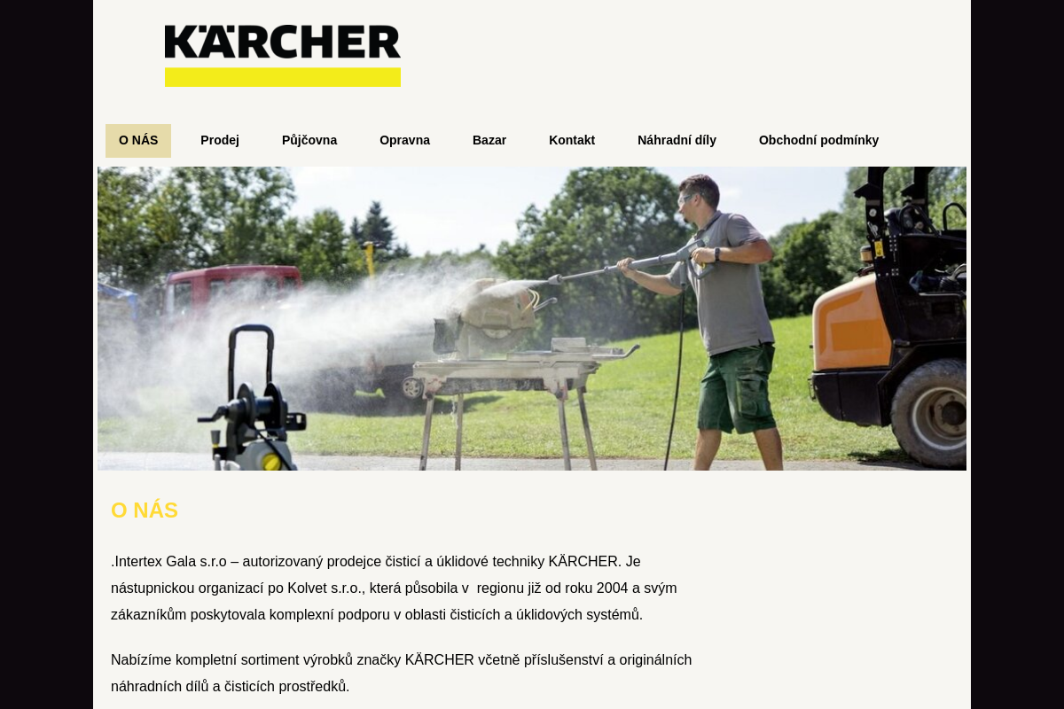 KÄRCHER - INTERTEX GALA s.r.o.