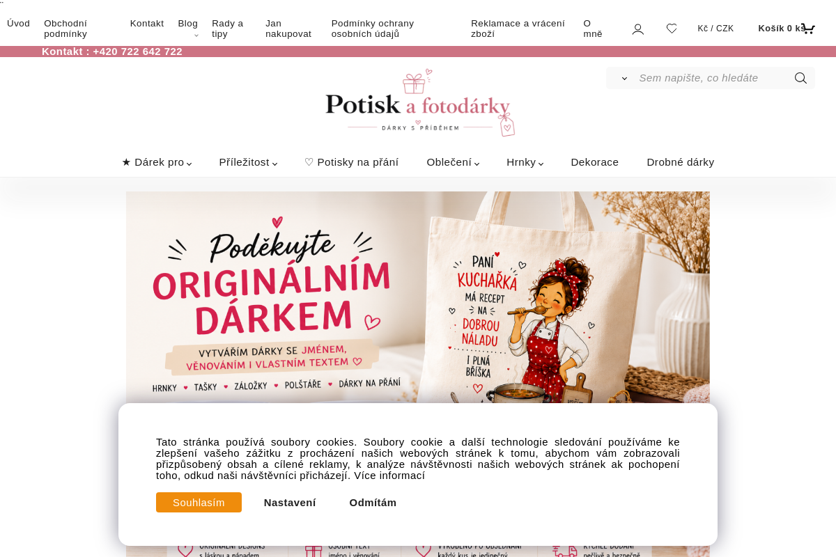 Potisk a fotodárky