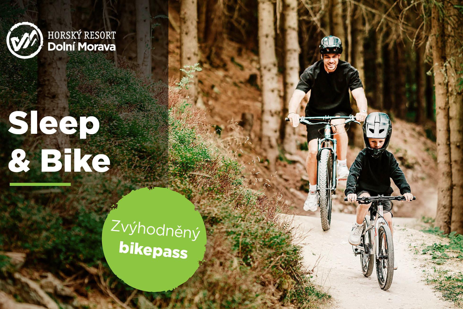 Sleep & Bike s výhodným Bikepasem