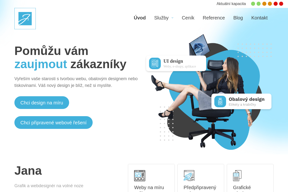 Jana Jonášová - navrhywebu.cz