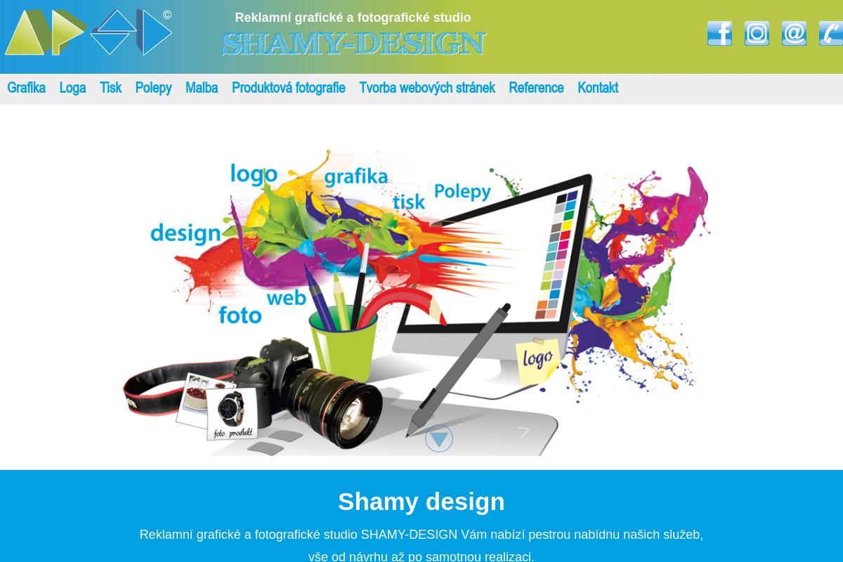 Reklamní, grafické a fotografické studio Shamy-design