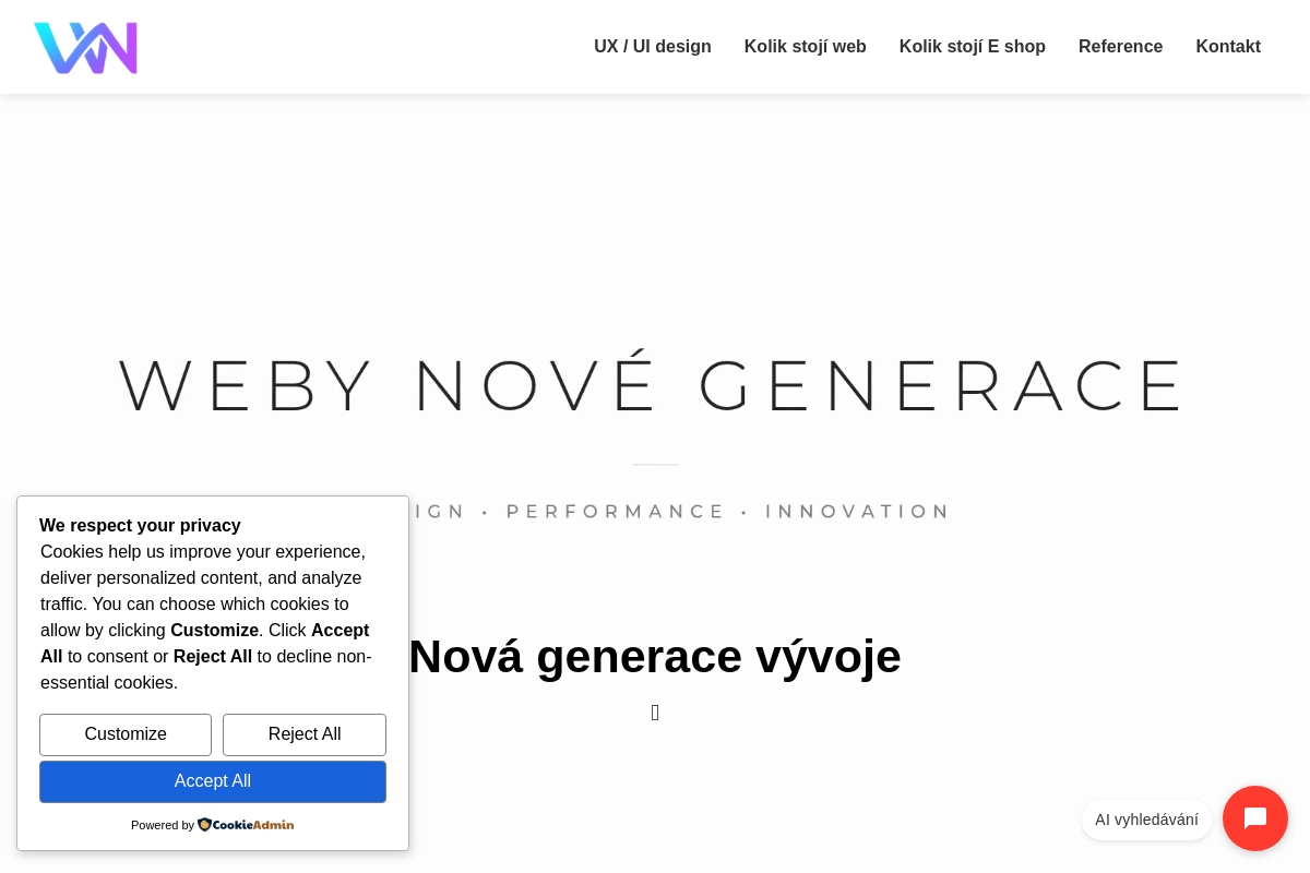 Weby nové generace