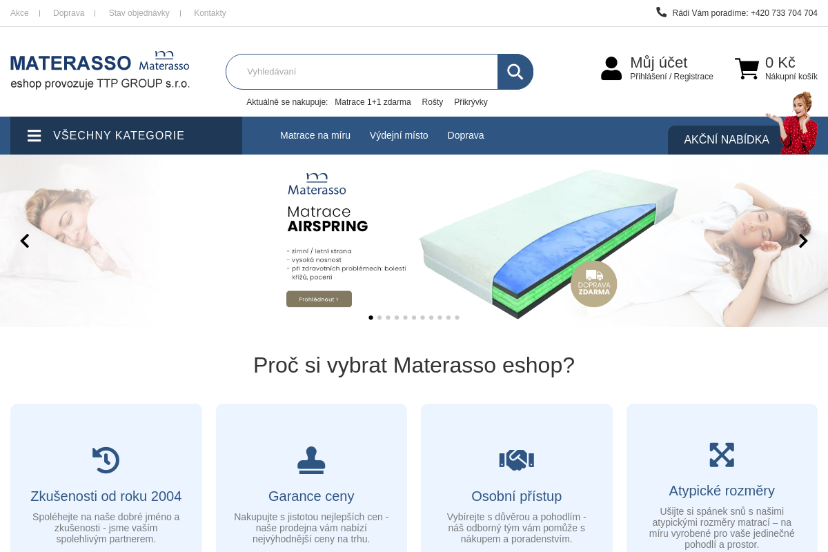Materasso-eshop.cz