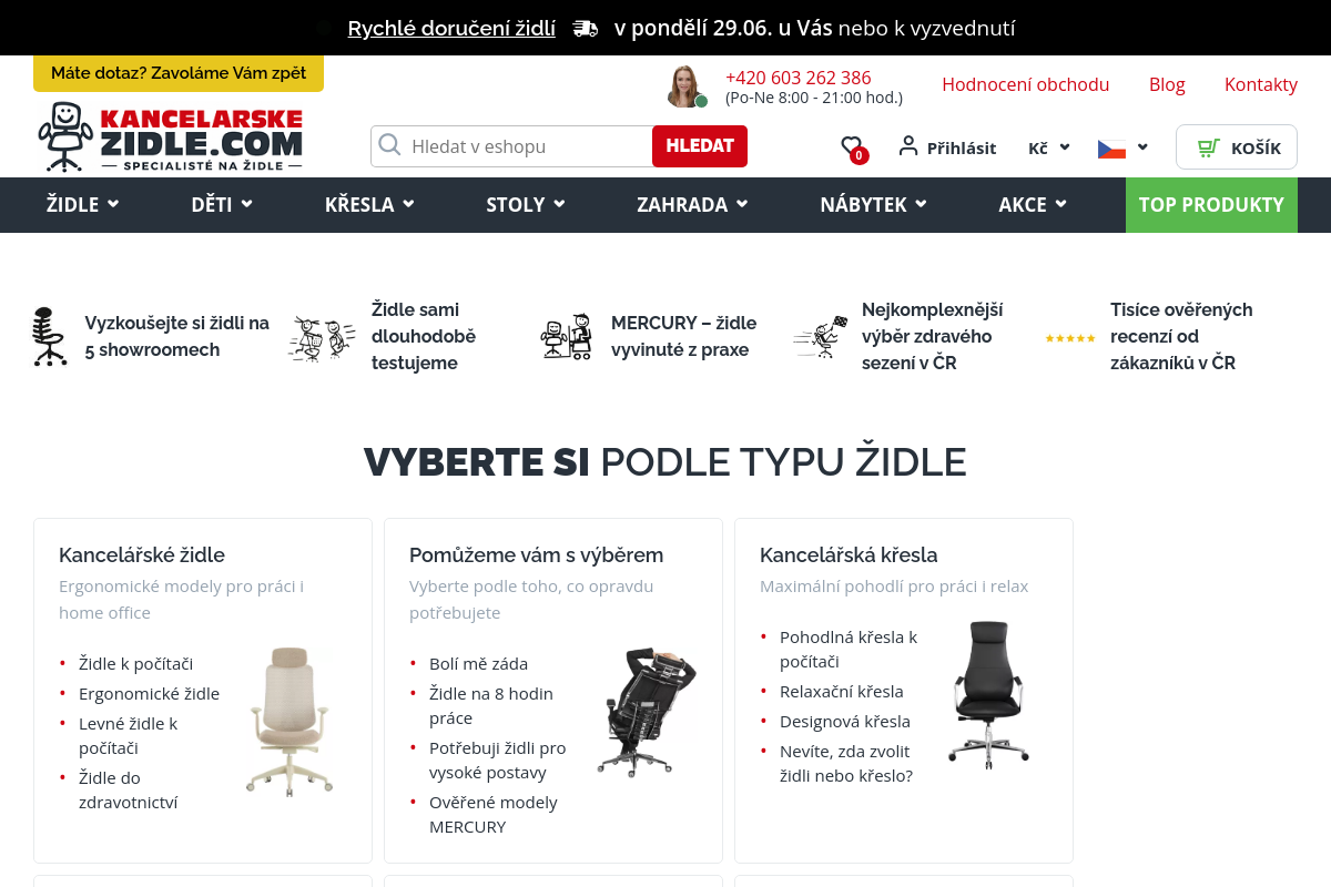 Zidle-eshop.cz