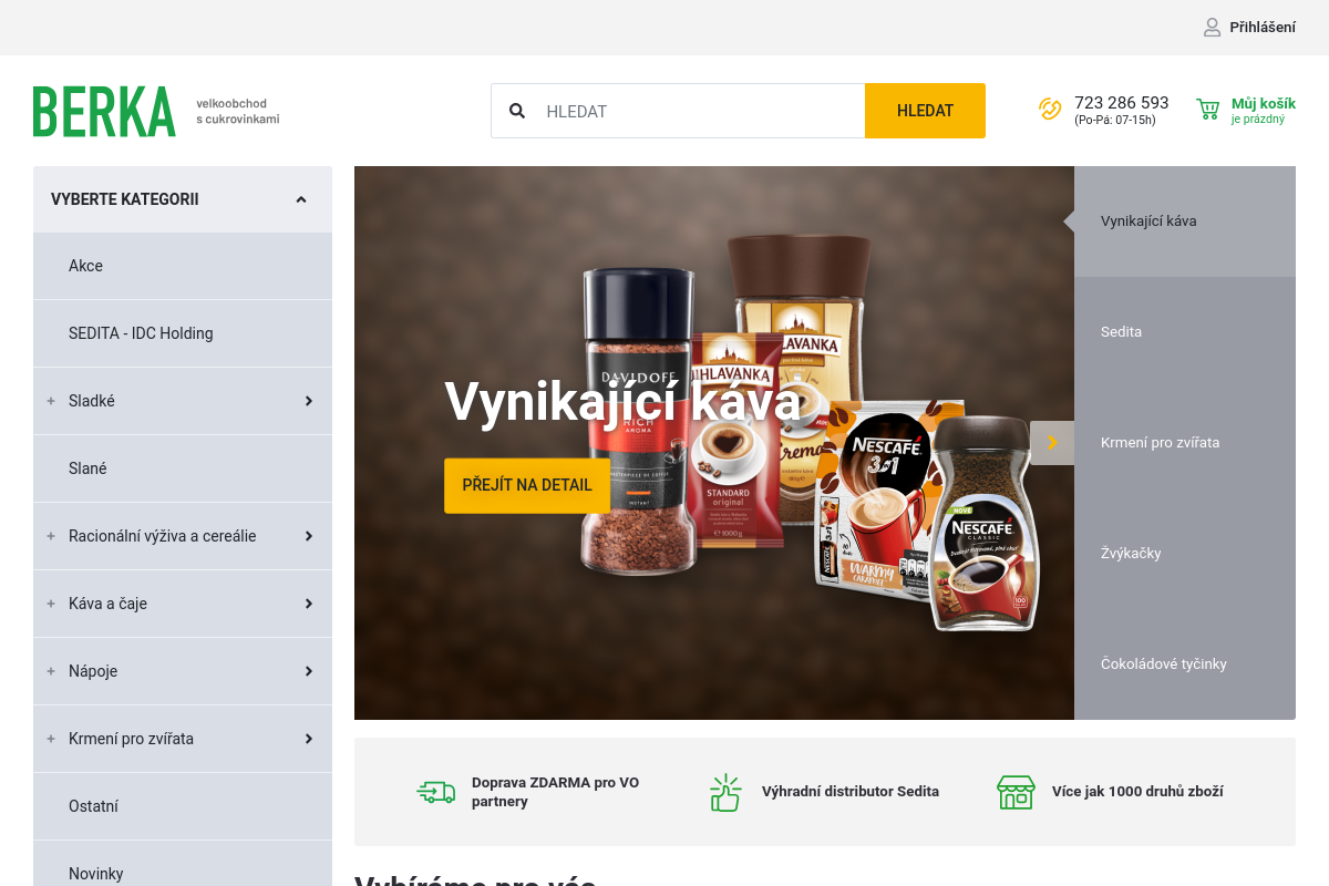 Velkoobchod Berka