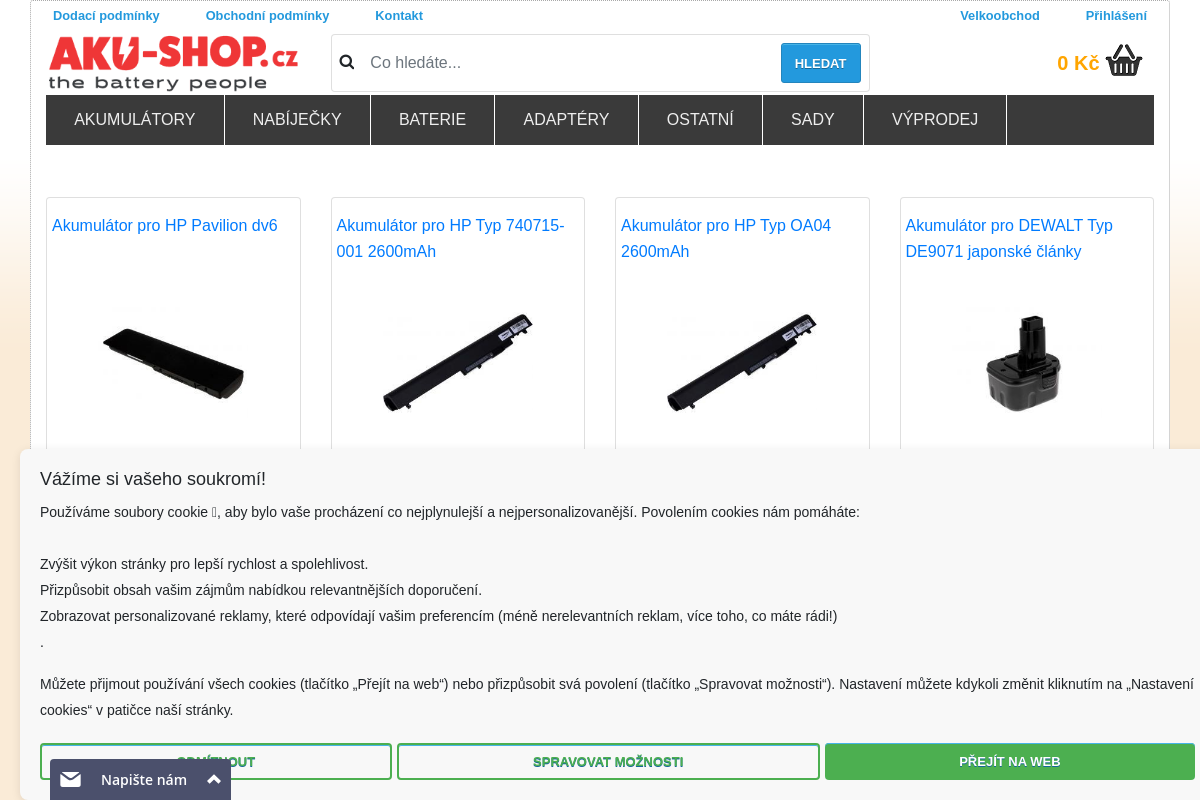 Aku-shop.cz